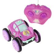 Carrinho De Controle Remoto Glamou Flip Barbie - 1851 Candide