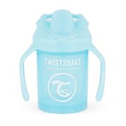 Copo de Treinamento com alça 230 ml Azul Twistshake