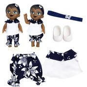 KIT ROUPA BONECA PARA BABY ALIVE - CHARMOZINHO - 4 PÇS