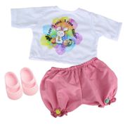 KIT ROUPA BONECA PARA REBORN - CONJUNTO PÁSCOA - 4 PÇS