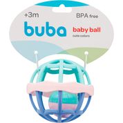 Baby Ball Cute Colors Com Chocalho- Buba 11850