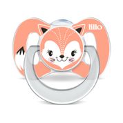 Chupeta Bico de Silicone Funny Animais 0m+ Rosa - Lillo