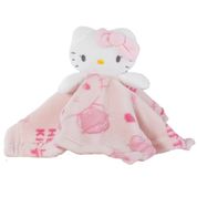 Naninha Plush Microfibra Hello Kitty Rosa Claro Bene Casa