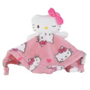 Naninha Plush Microfibra Hello Kitty Pink Bene Casa