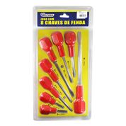 Jogo de 8 Chaves Fenda (5 Pcs) e Philips (3 Pcs) Western