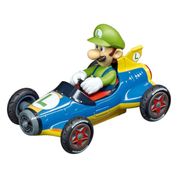 Carro Para Pista Elétrica Mario Kart Mach 8 Luigi 1/43 Carrera Car20064149