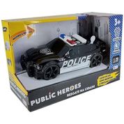 Carro de Polícia de Fricção 1:20 com Luz e Som - Shiny Toys