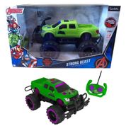 Carro Controle Remoto Vingadores HULK Strong Beast - Candide