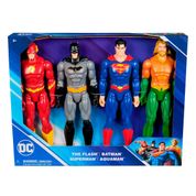 Pack de Batalha Flash Batman Superman e Aquaman Sunny 4186