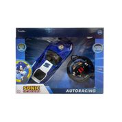 Veículo Auto Racing 3 Funções Sonic - Candide