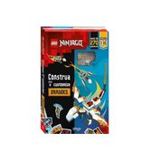 Livro Lego Ninjago Construa e Customize Dragões - Catapulta