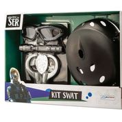 Brincando de Ser Kit Policia Swat com Óculos Multikids BR966