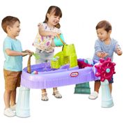 Mesa Interativa com Água 5 Estações de Atividades para Crianças de 2 a 6 Anos, LITTLE TIKES 653070MX1, Rosa