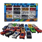 Kit de 20 Carrinhos em Miniatura Roda Livre Ark Toys