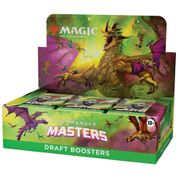 Magic The Gathering Commander Masters Caixa Booster com 480 Cartas para Jogadores Maiores de 13 Anos