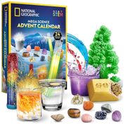 Calendário do Advento com 24 Experimentos Científicos Coleção NATIONAL GEOGRAPHIC