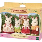 Sylvanian Families - Familia Coelhos Chocolate - Epoch Magia