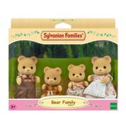 Sylvanian Families - Família dos Ursos Pardos - Epoch Magia