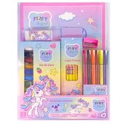 KIT DESENHO ARTÍSTICO INFANTIL ENCANTO COM 33 PEÇAS - FOFY