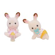 Sylvanian Families Gêmeos Coelhos Chocolate - 5080 - Epoch