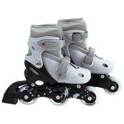 Roller Infantil Cinza - Tamanho P 30-33