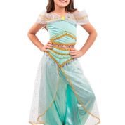 Fantasia Infantil Princesa Jasmine de Luxo