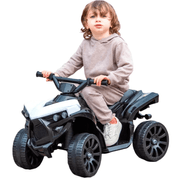 Quadriciclo Eletrico Shiny Toys Mini ATV Bambi Racer 6V Branco