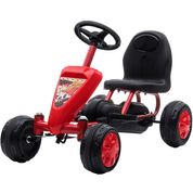 Carrinho de Pedal Infantil Bang Toys Go Kart Hero Vermelho