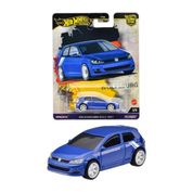 Hot Wheels Premium Volkswagen Vw Golf Mk7 Azul 2024