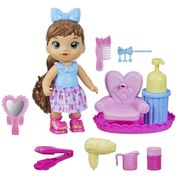 Boneca - Baby Alive - Sudsy Styling - Cabelos Castanhos - Hasbro