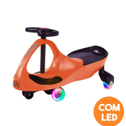 Carrinho Gira Gira Car Com Luz Laranja Fenix GXT405LLR