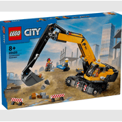 Escavadora de Construção Amarela - Lego 60420