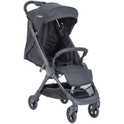 Carrinho de Bebe Passeio Compacto Kiddo Pikme Melange Preto