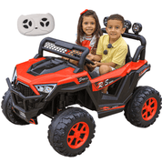 Carro Eletrico Zippy Toys Jipe UTV RS1000 12V Controle Vermelho