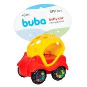 Brinquedo Para Bebe Baby Car Com Chocalho Vermelho Buba