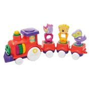 Brinquedo Para Bebe Anima Trem Blocks Com Som - Tateti