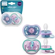 CHUPETA ULTRA AIR PEIXE/CAVALO MARINHO 6-18M - PHILIPS AVENT