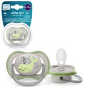 CHUPETA ULTRA AIR UNITARIA BALEIA - 6-18M - PHILIPS AVENT