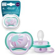 CHUPETA ULTRA AIR UNITARIA DECORADA SOL 0-6M - PHILIPS AVENT