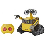 Robô WALL E Disney and com Controle Remoto para Crianças de 4 Anos ou Mais, MATTEL PIXAR GPN30, Amarelo