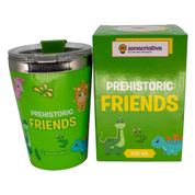 Copo Térmico Viagem Snap 300ml DINOSSAURO - Zona Criativa