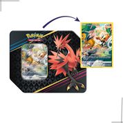 Lata Pokémon Realeza Absoluta Zapdos De Galar - 31 Cartas