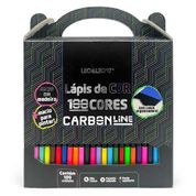 Lapis De Cor Carbon 100 Cores Redondo Leo E Leo