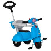 Triciclo Infantil - Passeio e Pedal - Banderetta - Azul - Bandeirante