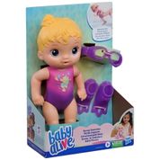 Boneca Baby Alive Bebê Piscina Loira Hasbro
