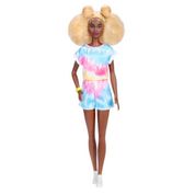 Boneca Barbie Fashionistas Negra Cabelo Afro Loira Luxo 180