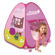 Barraca Infantil com 100 Bolinhas - Princesa Encantada - Pica-Pau