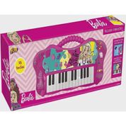 Teclado Musical Fabuloso Da Barbie Com Mp3 - Fun F0004-6