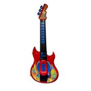 Guitarra Musical Vermelha Mega Star - BBR Toys R3135