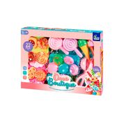 Kit Comidinha Infantil - Doce Boutique - 22 Peças - Fenix Brinquedos